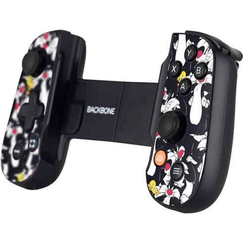 Looney Tunes Sylvester and Tweety Super Sized Backbone One for iPhone Game Controller Skin